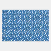 Abstract, fractaal gebaseerd ontwerp van het netwe inpakpapier vel (Voorkant)