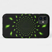 Abstract fractaal patroon licht groen Case-Mate iPhone case (Achterkant (horizontaal))
