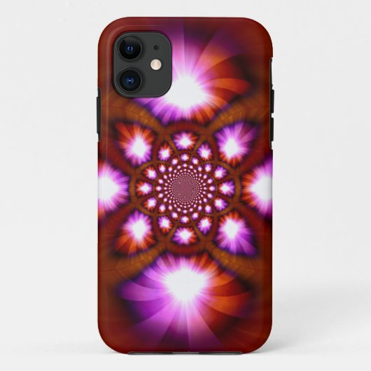 Abstract fractaal spiraallicht Case-Mate iPhone case (Achterkant)