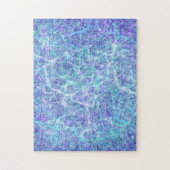 Abstract fractaal water moeilijk, moeilijk legpuzzel (Verticaal)