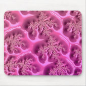 Abstract fractal Design ~ Roze Waffle ~ Muismat (Voorkant)