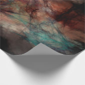 Abstract fractal digital cadeaupapier (Hoek)