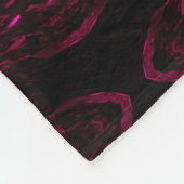 Abstract fractal fleece deken (Hoek)