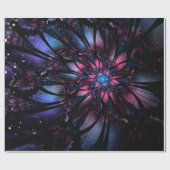 Abstract fractal flower design.   cadeaupapier (Vlak)