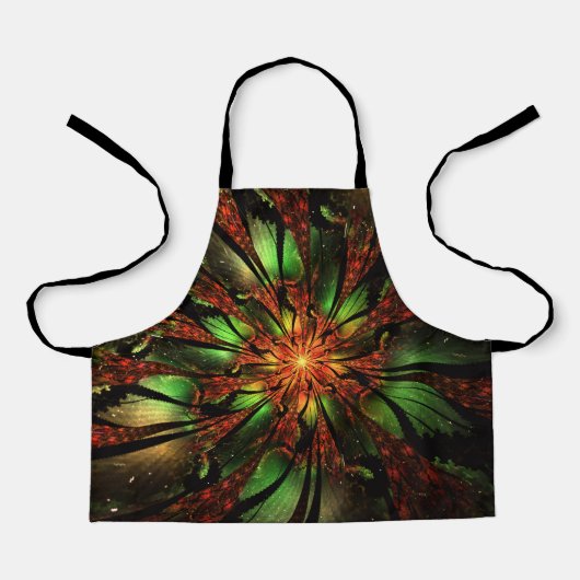 Abstract fractal flower design. schort (Voorkant)
