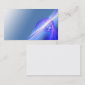 Abstract fractal gloed visitekaartje (Voorkant / Achterkant)