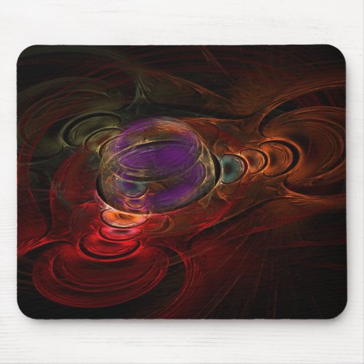 Abstract fractal muismat (Voorkant)