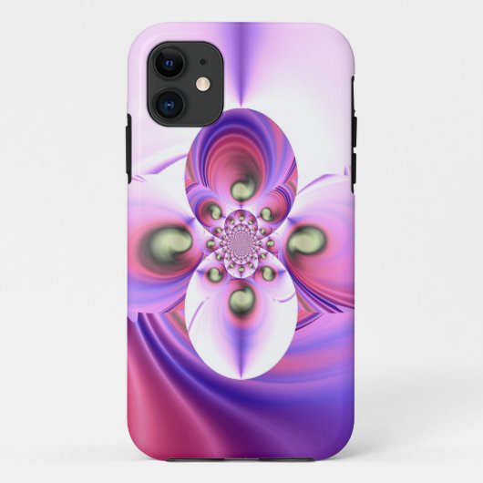 Abstract fractal patroon Case-Mate iPhone case (Achterkant)