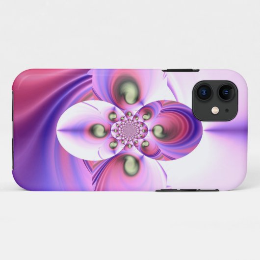 Abstract fractal patroon Case-Mate iPhone case (Achterkant (horizontaal))