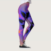 Abstract Fractal Patroon Leggings (Rechts)
