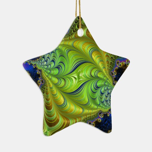 Abstract fractal patterns and shapes. Fractal Art Keramisch Ornament (Rechts)