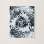 Abstract fractal patterns and shapes. Fractal Art Legpuzzel (Verticaal)