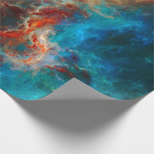 Abstract fractal patterns and shapes. United Infin Cadeaupapier (Hoek)