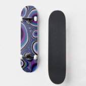Abstract fractal persoonlijk skateboard (Voorkant)