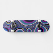 Abstract fractal persoonlijk skateboard (Horizontaal)