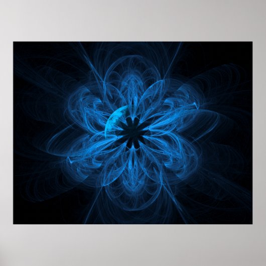 abstract fractal poster (Voorkant)