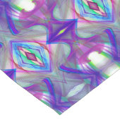 Abstract Fractal Violet Geometric Korte Tafelloper (Hoek)