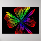 Abstract Fraktale Golf Ontwerp Poster (Voorkant)