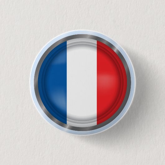 Abstract-Franse vlag, Button Franse kleuren (Voorkant)