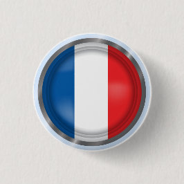 Abstract-Franse vlag, Button Franse kleuren