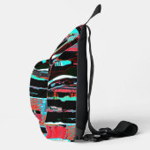 Abstract Freedom – Artistic Crossbody Bag Sling Bag (Rechts)