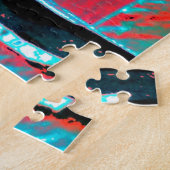 Abstract Freedom – Artistic Puzzle Legpuzzel (Zijkant)