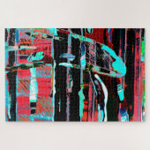 Abstract Freedom – Artistic Puzzle Legpuzzel (Horizontaal)