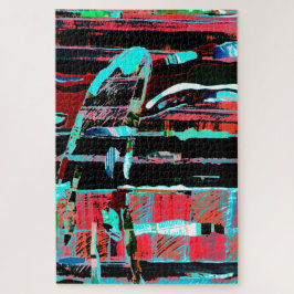 Abstract Freedom – Artistic Puzzle Legpuzzel