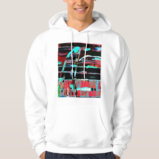Abstract Freedom – Custom Adult Pullover Hoodie (Voorkant)
