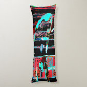 Abstract Freedom – Custom Brushed Polyester Body P Lichaamskussen (Achterkant (Verticaal))