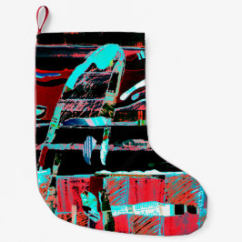 Abstract Freedom – Custom Christmas Stocking Kleine Kerstsok
