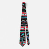 Abstract Freedom – Custom Necktie Stropdas (Voorkant)