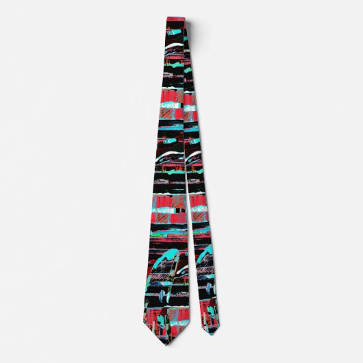 Abstract Freedom – Custom Necktie Stropdas (Voorkant)