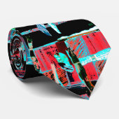 Abstract Freedom – Custom Necktie Stropdas (Opgerold)