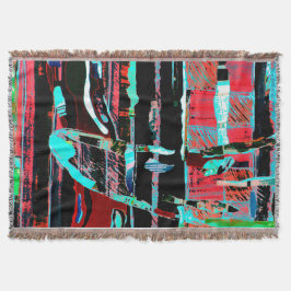 Abstract Freedom – Custom Throw Blanket Deken
