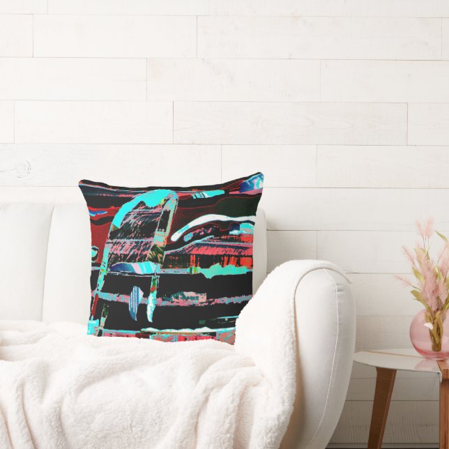 Abstract Freedom Pillow Modern Artistic Lifestyle Kussen (Bank)