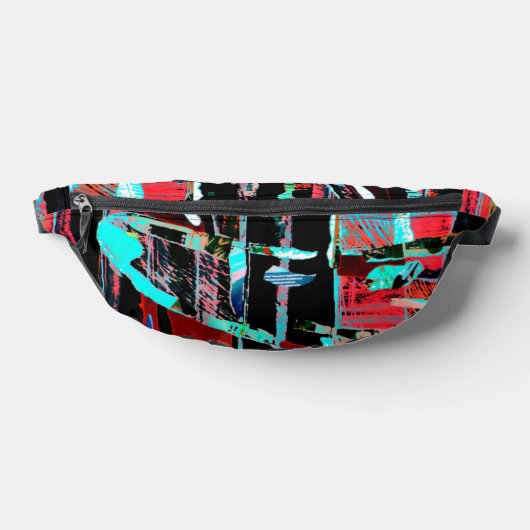 Abstract Freedom – Print Cut Sew Fanny Pack Heuptasje (Liggend)