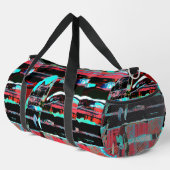Abstract Freedom – Print Cut Sew Grote Duffel Tas (Rechterhoek)