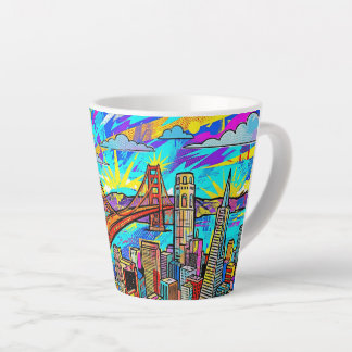Abstract Frisco Latte Mok