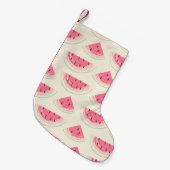 Abstract fruit seamless pattern. Colorful Creative Kleine Kerstsok (Voorkant (Hangend))