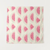 Abstract fruit seamless pattern. Creative colorful Wandkleed (Voorkant (horizontaal))