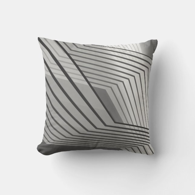 Abstract futuristic architecture background 3d ill kussen (Voorkant)