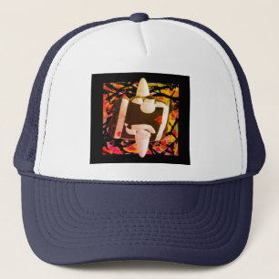 Abstract futuristisch design modern T-Shirt Trucker Pet