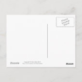 Abstract futuristisch patroon briefkaart (Achterkant)