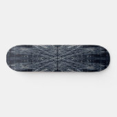 Abstract futuristisch patroon skateboard (Horizontaal)