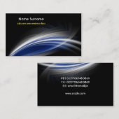 abstract futuristisch visitekaartje (Voorkant / Achterkant)