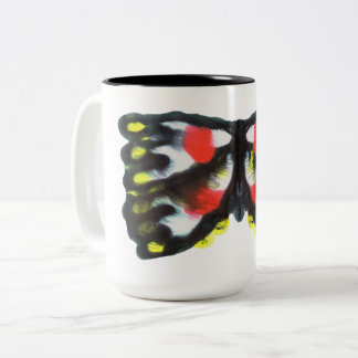 Abstract G132 Tweekleurige Koffiemok