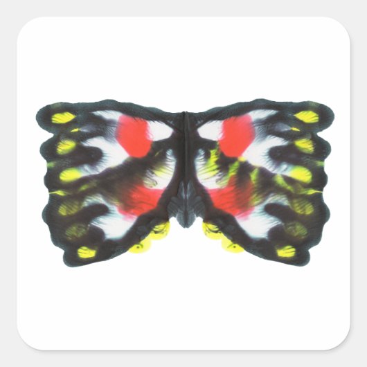 Abstract G132 Vierkante Sticker (Voorkant)