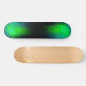 Abstract galactisch lichtskateboard persoonlijk skateboard (Horizontaal)