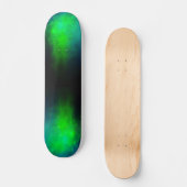 Abstract galactisch lichtskateboard persoonlijk skateboard (Voorkant)